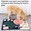 Snuffle Mat for Dogs Interactive Feed Game with Non Slip Bottom Pad Dog Treats Feeding Mat Encourages Natural Foraging Skills - Image 2