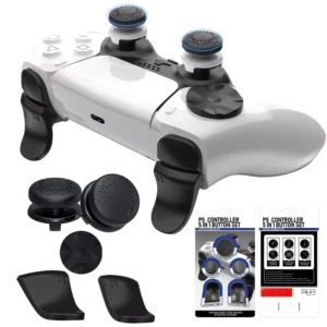 5in1 Thumb Grips For PS5 Controller Joystick L2 R2 Trigger Extender Caps Thumbsticks for ps5 accessories