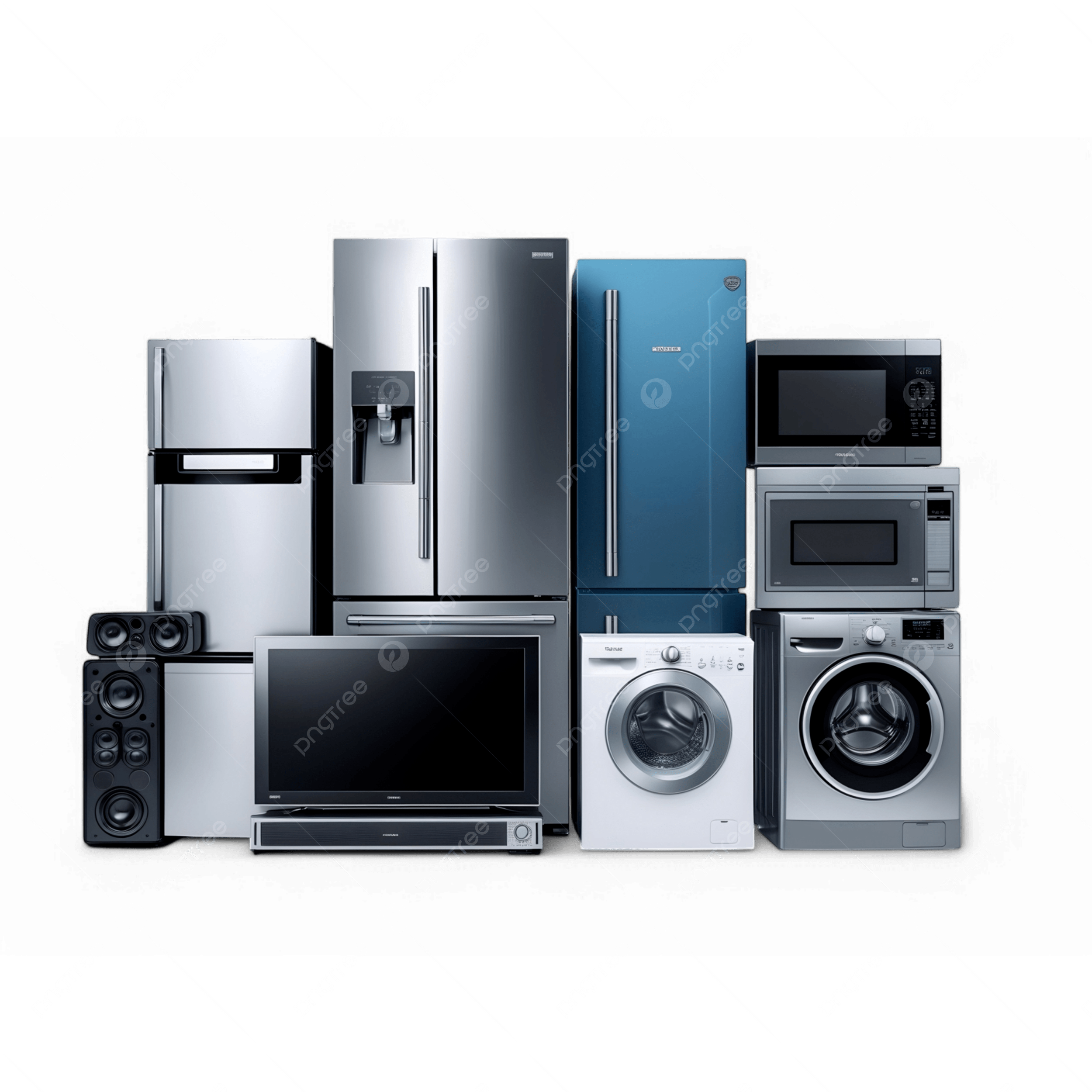 pngtree smart home and kitchen appliances png image 20843861
